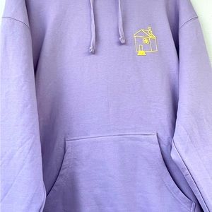 HSLOT Lavender tracklist hoodie from Harry Styles LA residency